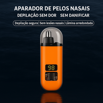 Aparador Elétrico 2 em 1 – Portátil, Indolor e Profissional, Ideal para Homens